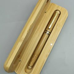 Bamboo Ballpoint Pen with Storage Box
