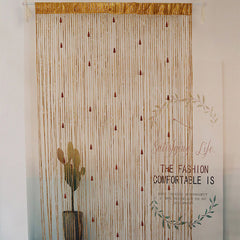 Gourd Decor Door String Curtain for Weddings Coffee Houses Restaurants