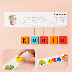 Wooden Word Game for Kids - Early Education Toy