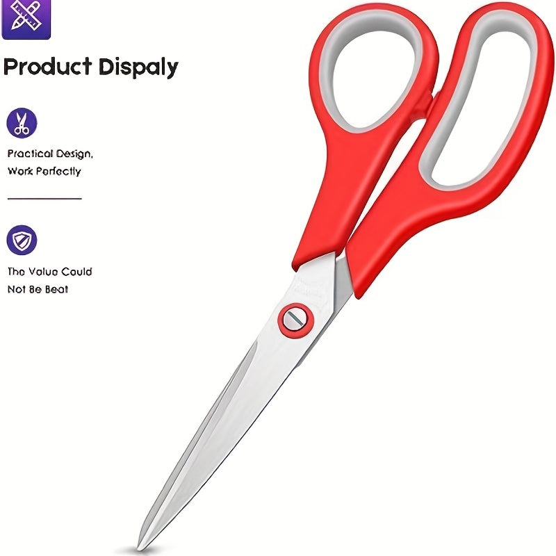 1 Piece 21 Scissors Multipurpose Stainless Steel Sharp Scissors
