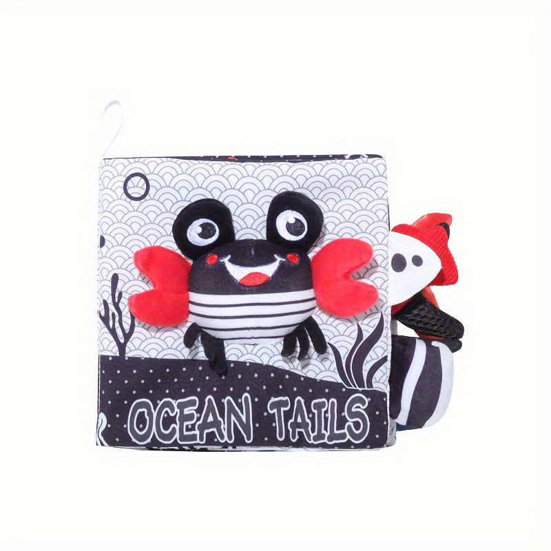 3D Christmas Cloth Book with Animals & Illustrations