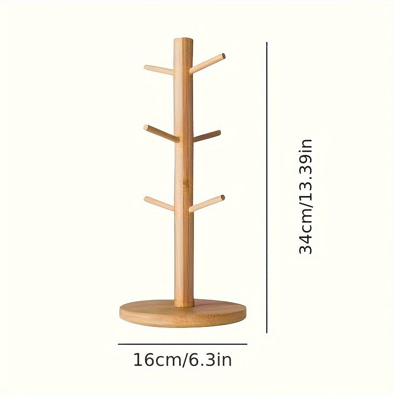 Wooden Cup Holder Tree Household Creative Glass Cup Tea Cup Holder