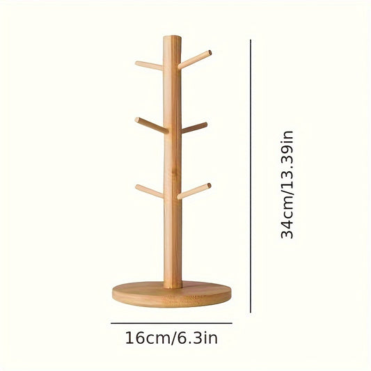 Wooden Cup Holder Tree Household Creative Glass Cup Tea Cup Holder