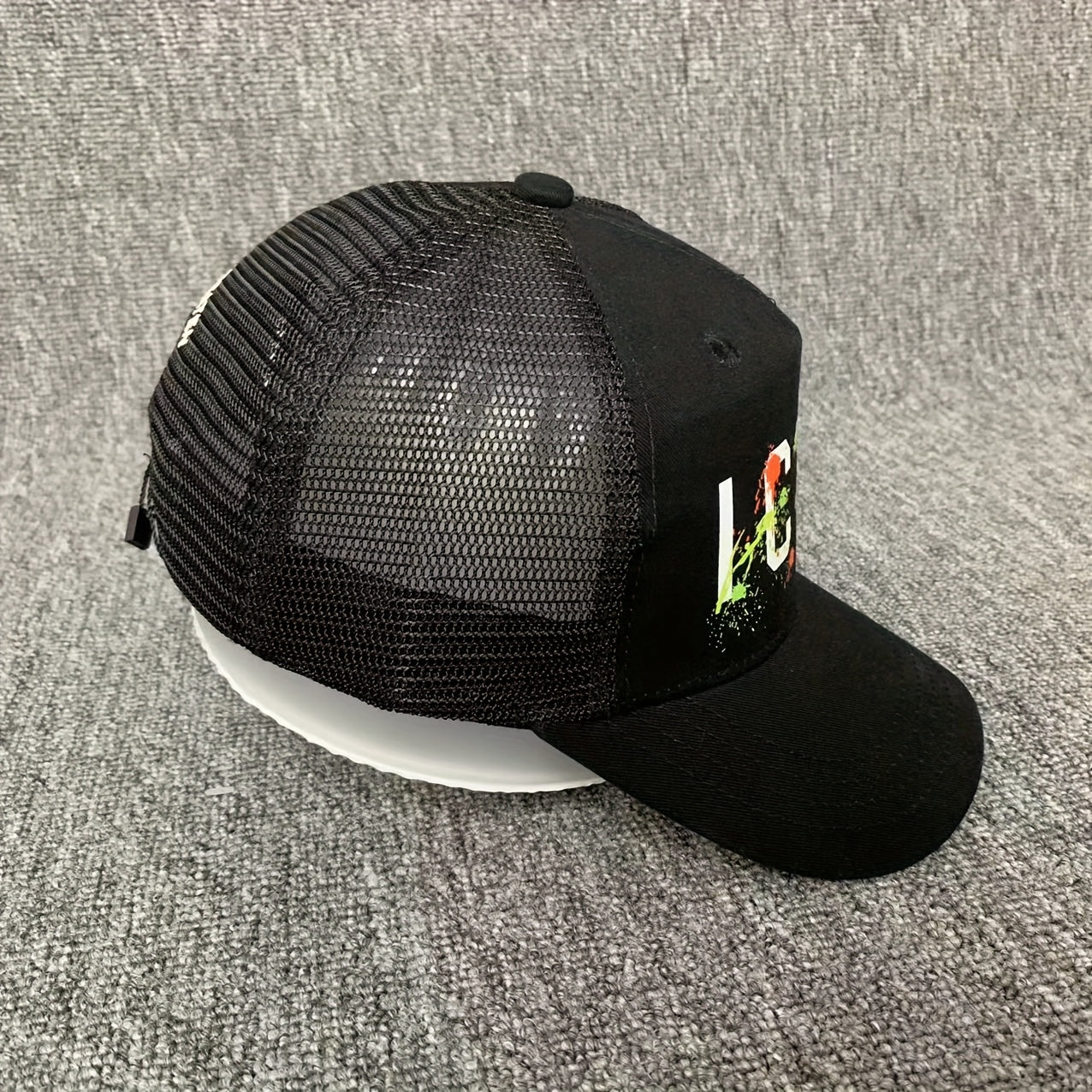 Mesh Back Trucker Cap with ON Graphic Sports Cap