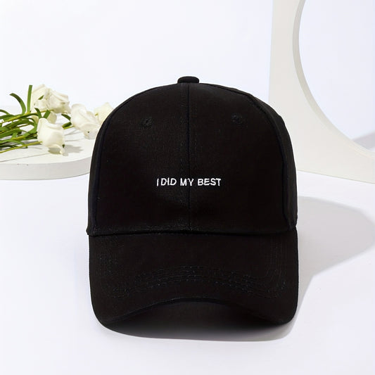 Dad Hat Letter Embroidery Baseball Cap