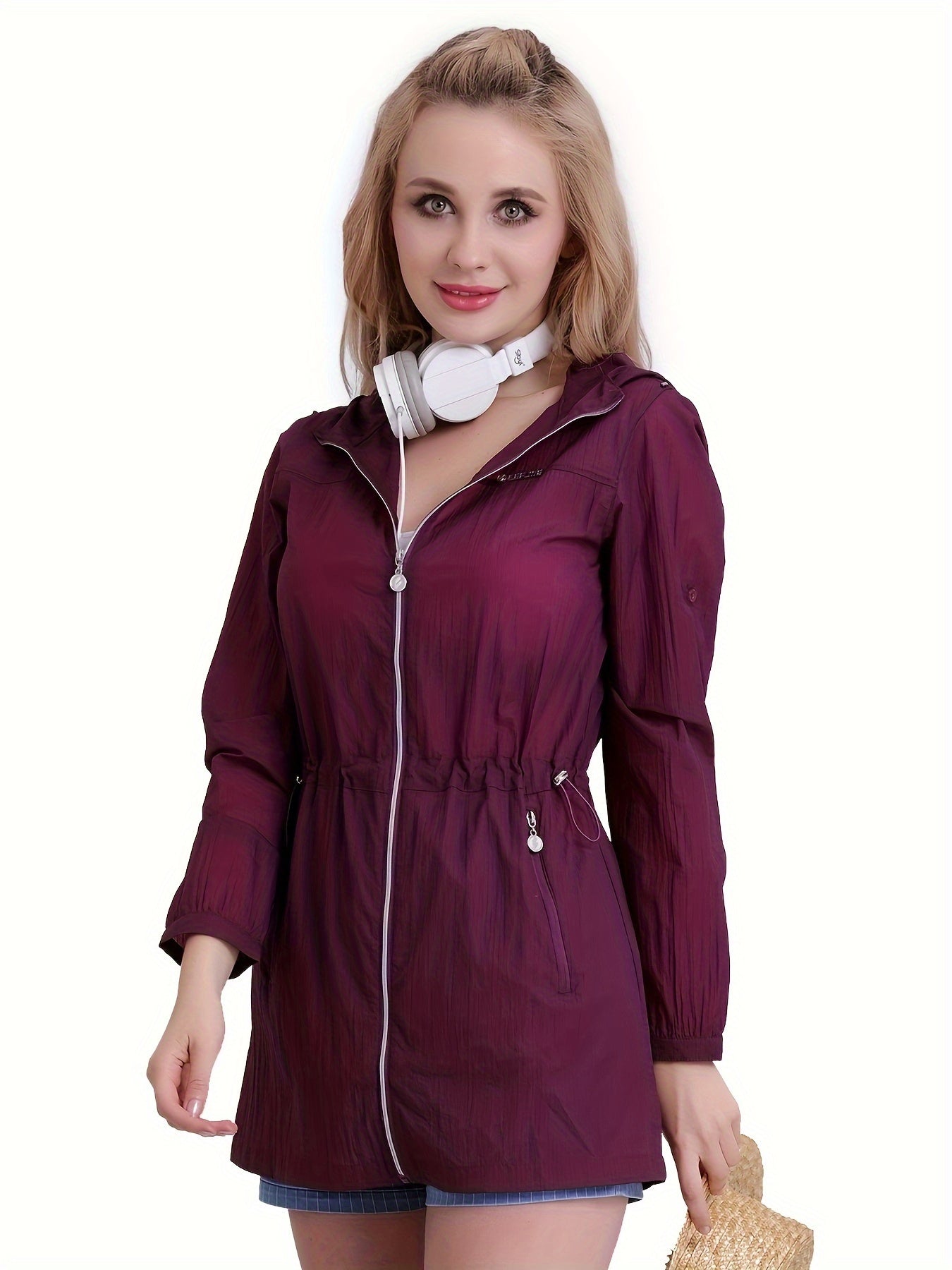 Women's Sun Protection Jacket Quick Dry Lightweight Coat