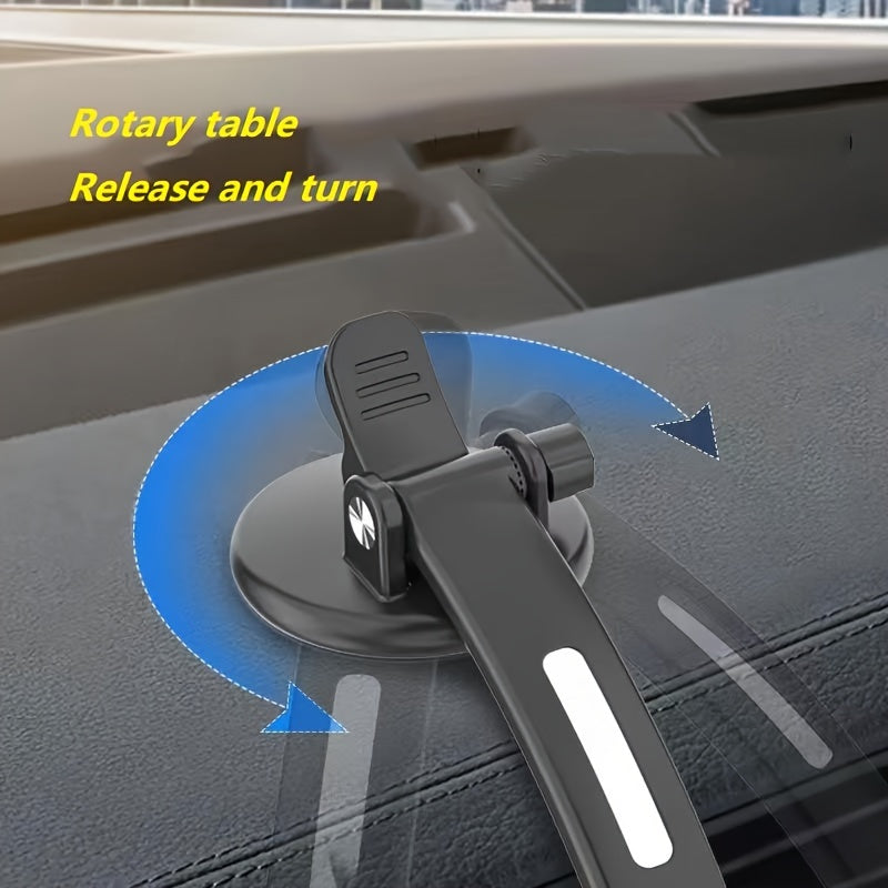 Car Magnetic Phone Bracket 360 Rotating Magnet Mount Suction Cup