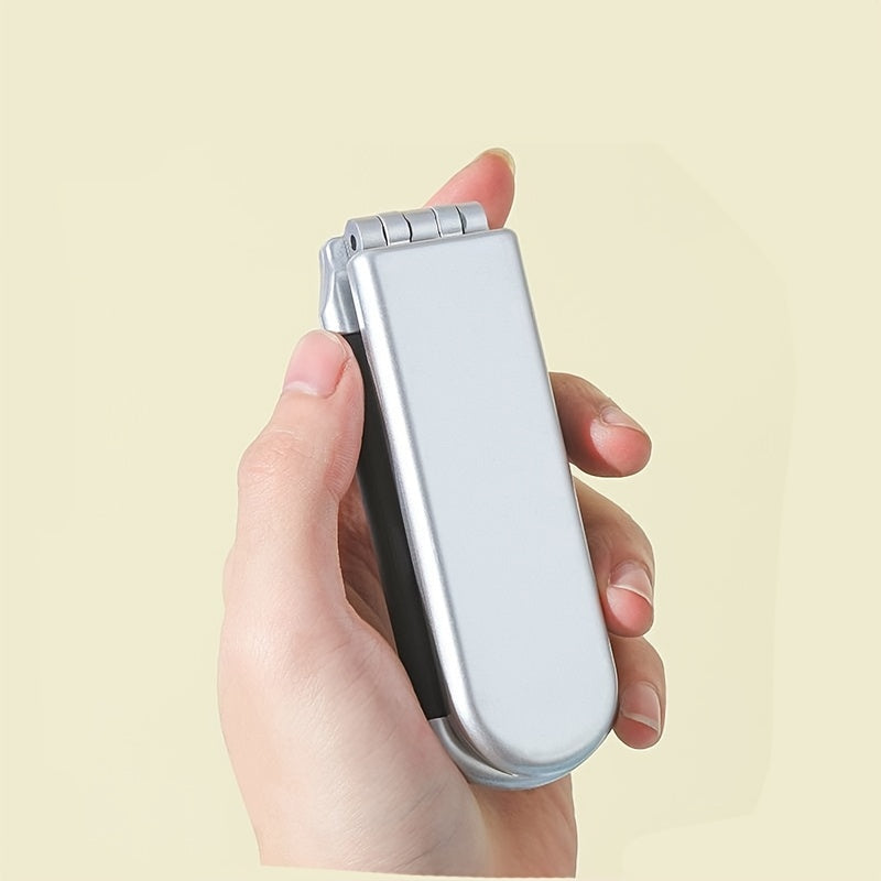 Travel Comb With Mirror Folding Pocket Comb Mini Comb With Makeup Mirror