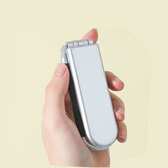 Travel Comb With Mirror Folding Pocket Comb Mini Comb With Makeup Mirror