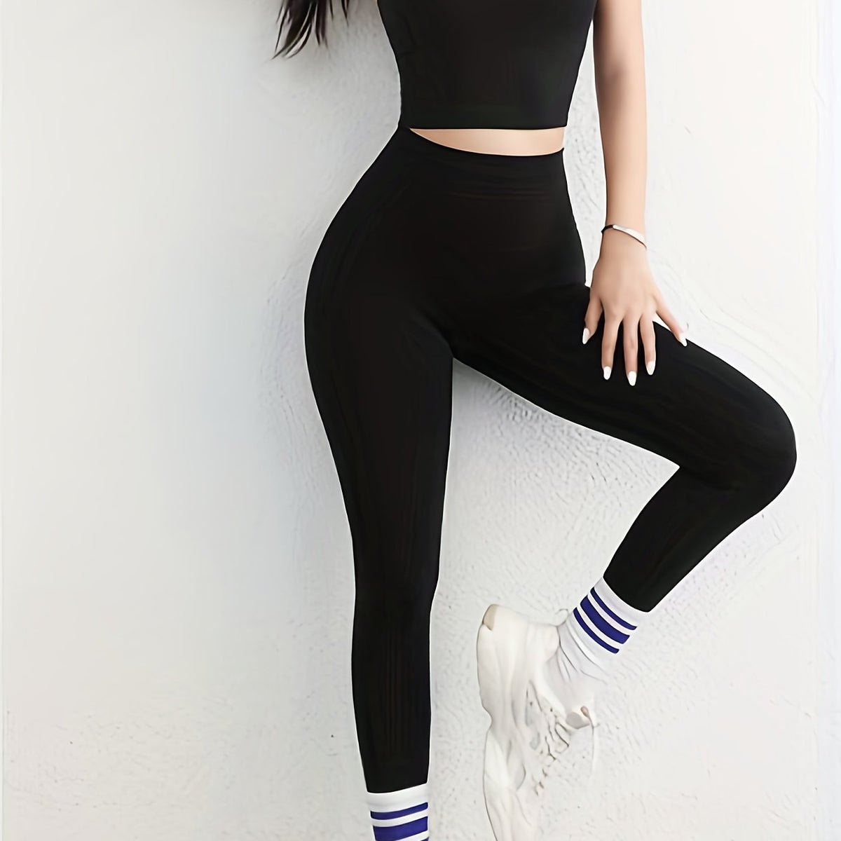 High Waist Stretchy Yoga Leggings Women's Activewear