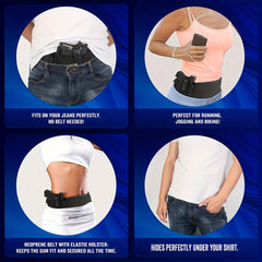 Outdoor Waist Holster for Concealed Carry with Quick Draw
