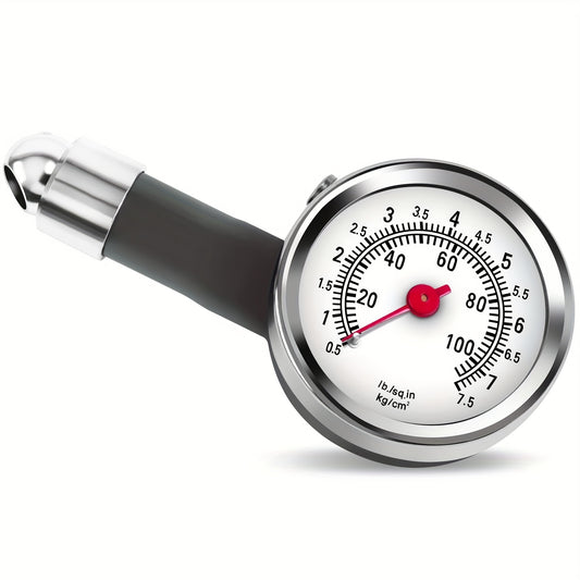 Heavy Duty Tire Pressure Gauge 0-100 PSI Mechanical Gauge