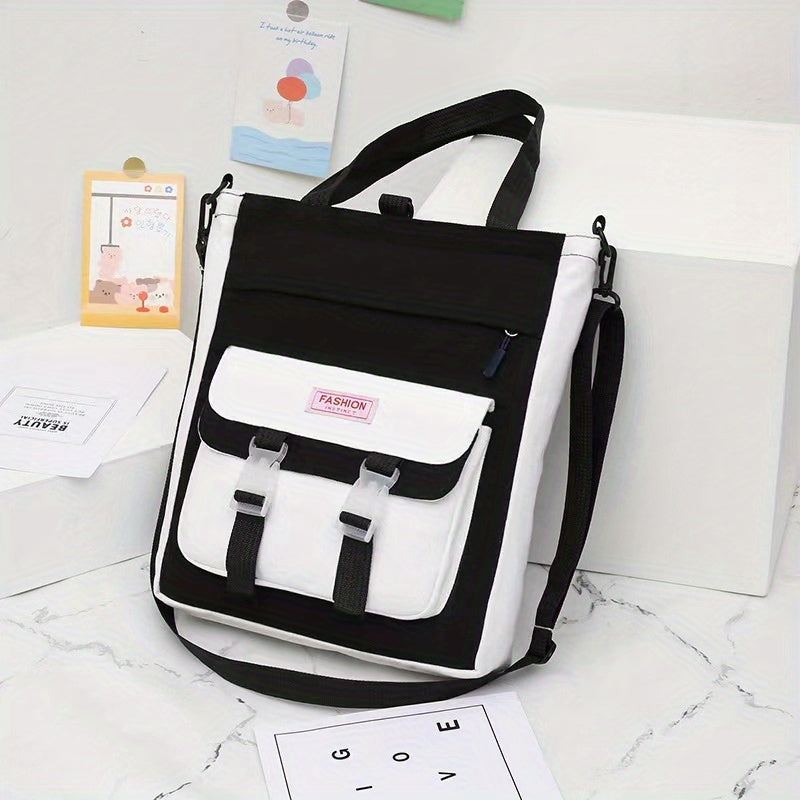 Canvas School Bag for Primary Students