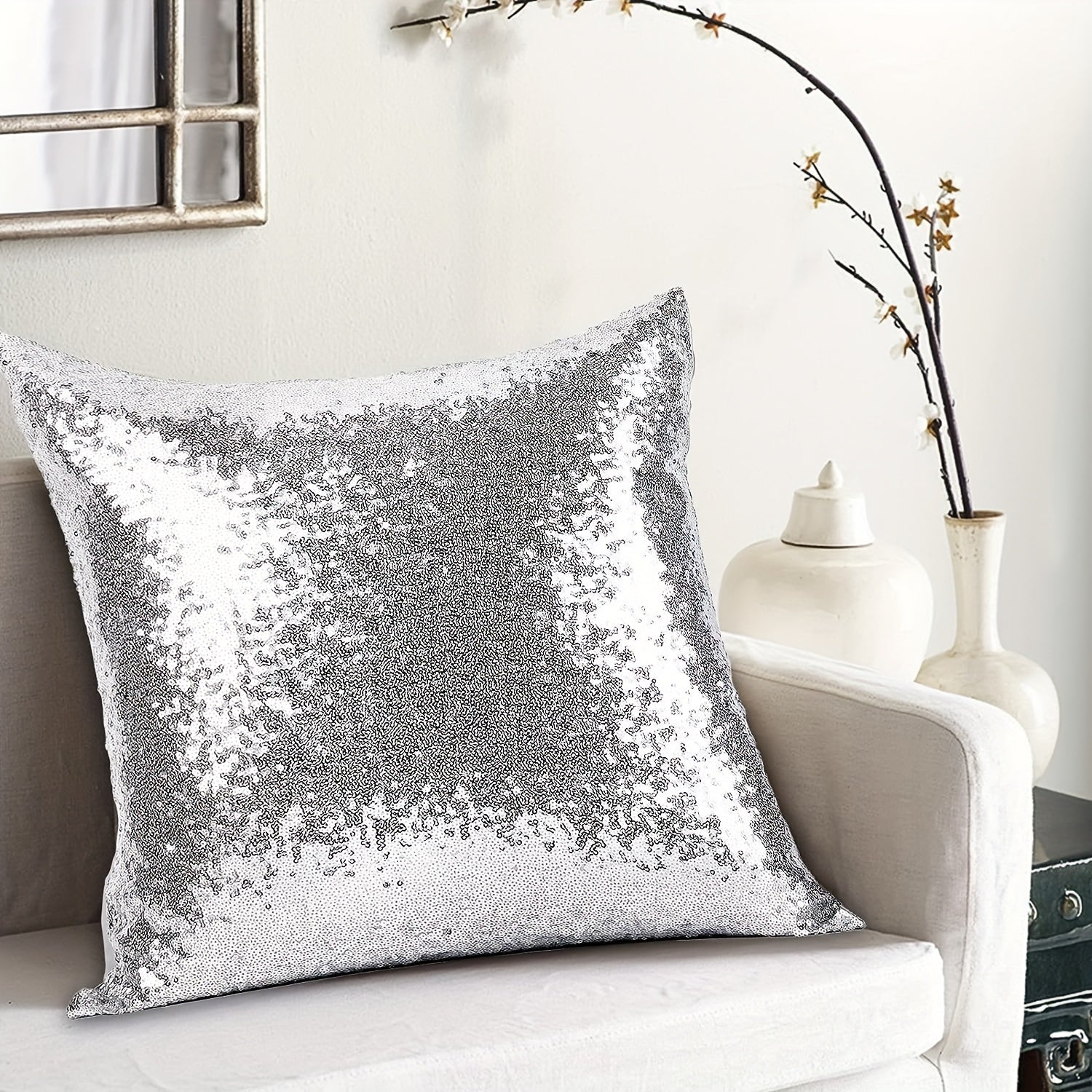 2pcs Christmas Throw Pillow Covers Home Decor