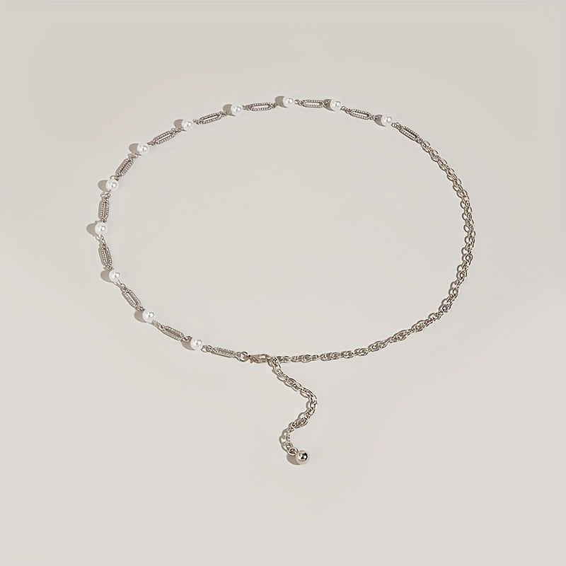 Heart Shaped Beads Tassel Belly Chain for Women