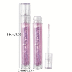 6 Colors Lip Plumping Lip Gloss Dewy Finish & Shimmer