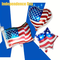 Independence Celebration US Flag Balloon Set