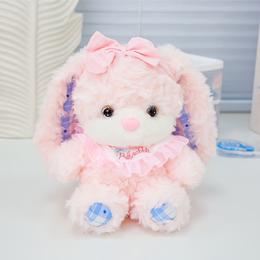 Cute 26in Teddy Bear and Rabbit Plush Toy Bunny Doll for Home Decor & Birthdays