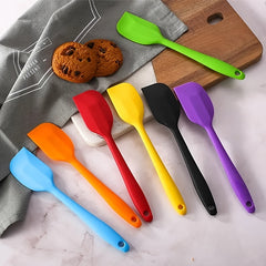 2pcs Silicone Spatula 8 inch 11 inch Rubber Spatula Heat Resistant Seamless