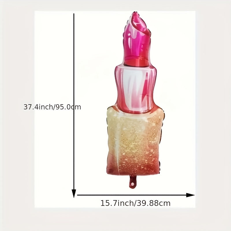 4pcs Red Lips Balloons Foil Mylar Balloons for Party