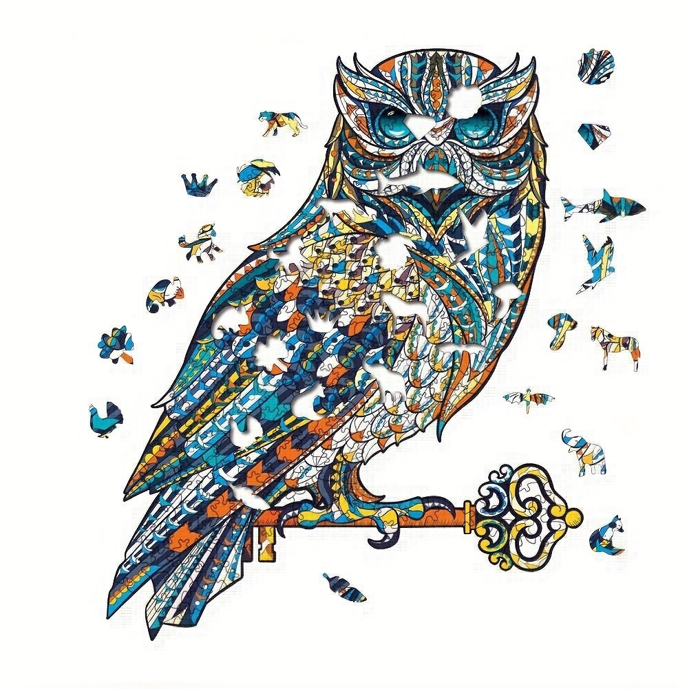 Scepter Owl Wooden Puzzle in Box