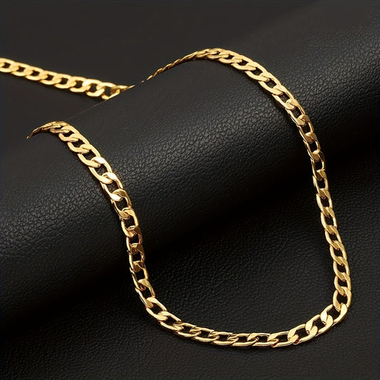 Gold Necklace For Men Women