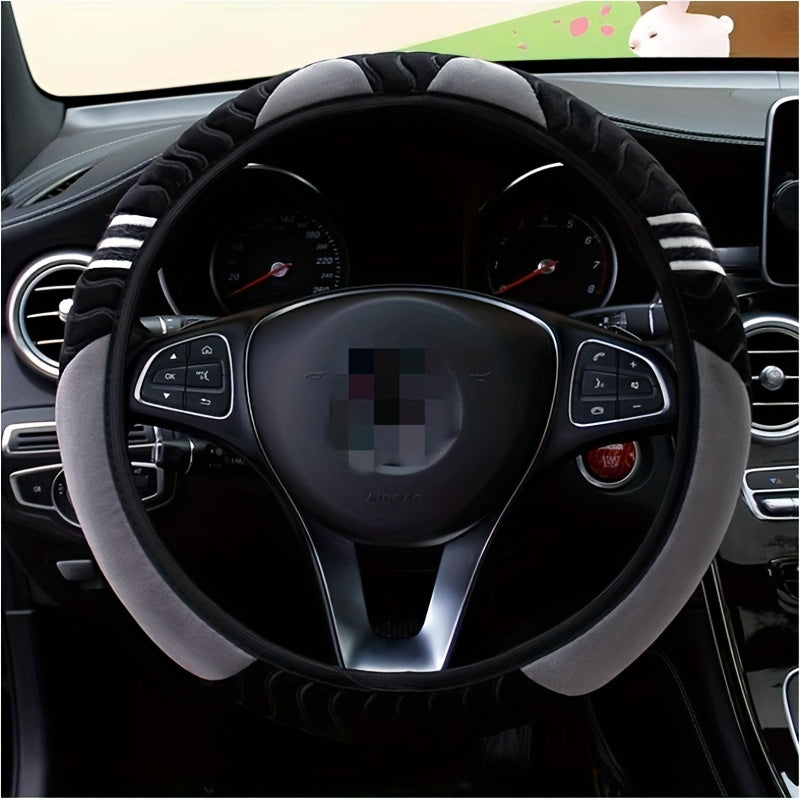 Skid-proof Durable Leather Steering Wheel Cover