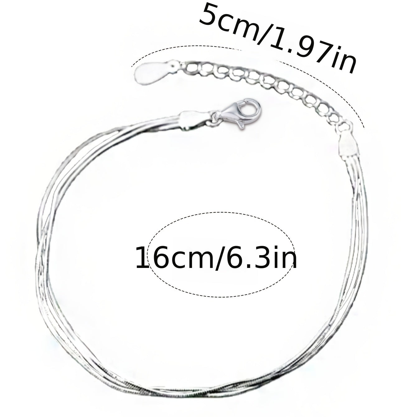 Snake Chain Women Bracelet Anklet