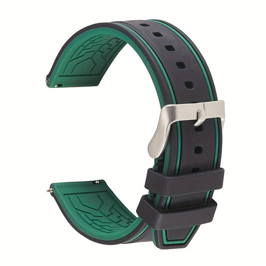 Quick Release Silicone Watch Band 20mm 22mm 24mm