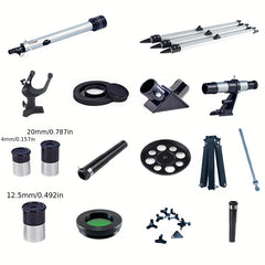 HD High Magnification Astronomy Telescope
