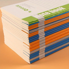 30 A5 Notebooks, 58 Pages, Assorted Colors, Lined, Students, School & Office