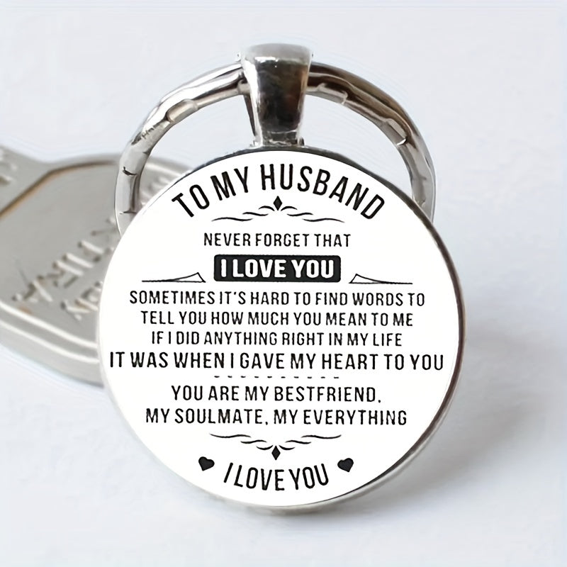 Men's Vintage Love Letter Keychain