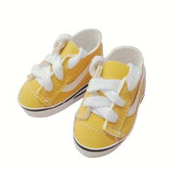 Plaid Sneakers for 14 inch BJD Dolls