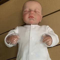 Hand Painted 3D Skin Reborn Baby Doll 19inch Perfect Gift