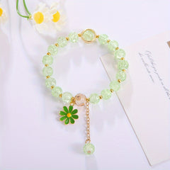 Colorful Crystal Beaded Bracelet Bohemian Women Jewelry