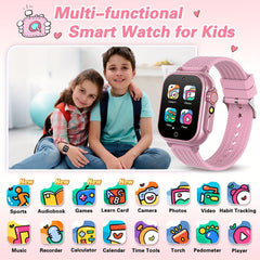 Kids' Smartwatch Music Alarm Clock Flashlight 32 Games Birthday Gift