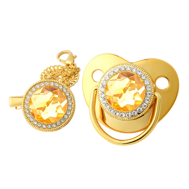 Bright Dot Diamond Baby Soother - Ideal Birthday Gift for Babies