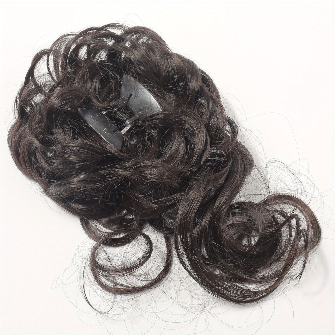Curly Wigs Ponytail Hair Extension PVC Simulation Hair