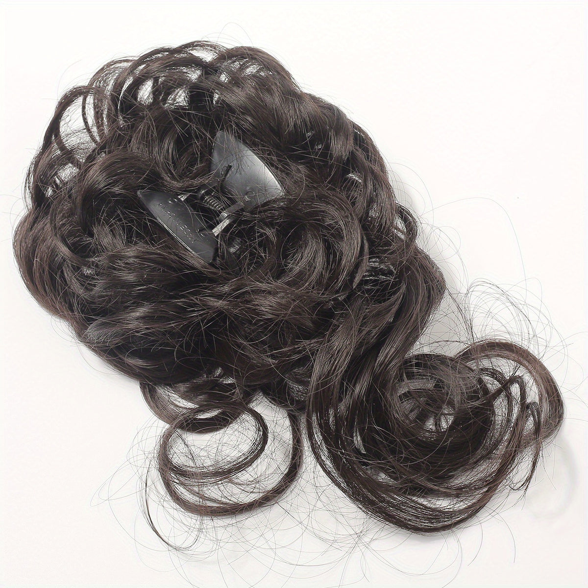 Curly Wigs Ponytail Hair Extension PVC Simulation Hair