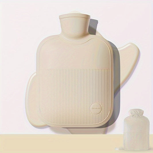 500ML Hot Water Bag Hand Warmer Tummy Cover Plush Hot Water Tummy Warmer