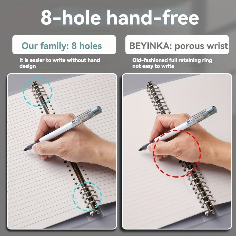 Customized Notebook with Cover Photo Pattern and Shell Coil Diary