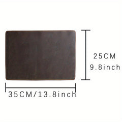 XXL Large Leather Cattle Hide Mouse Pad Gamer Computer Accessories