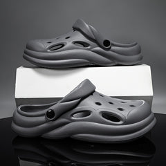 Men's Soft Closed Toe Sandals Walking Shoes