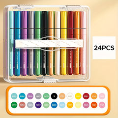 Water Based Ink Marker Set 60pcs Automatic Ink Control System Painting Marker