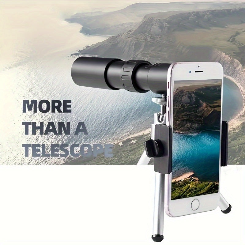 Powerful 10 300x40 Monocular Telescope Waterproof Portable for Outdoor Camping