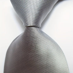 Solid Jacquard Woven Men's Tie Set
