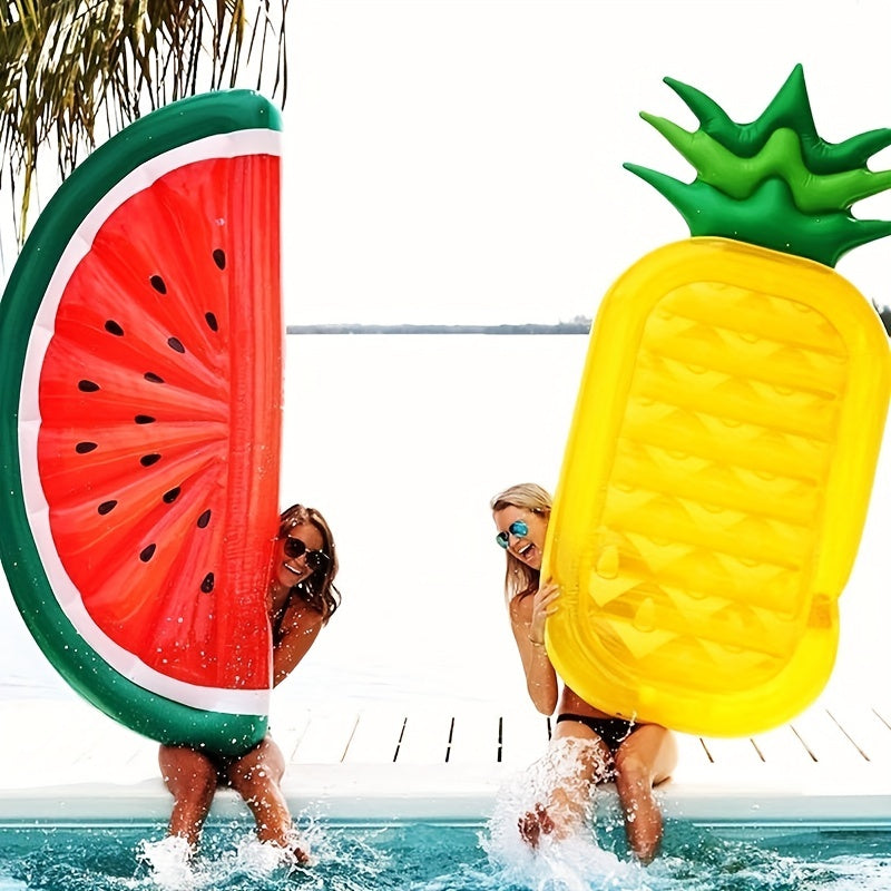 Inflatable Pineapple & Watermelon Float