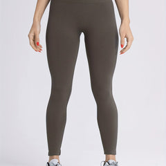 Seamless Hip Lifting Crop Pants High Waist Yoga Leggings