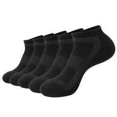 5 Pairs Breathable Athletic Socks for Running Training Hiking