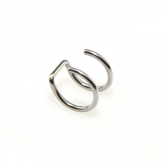 U Shaped Lip Ring Ear Clip Y2K Jewelry For Women & Girls 1 Pc